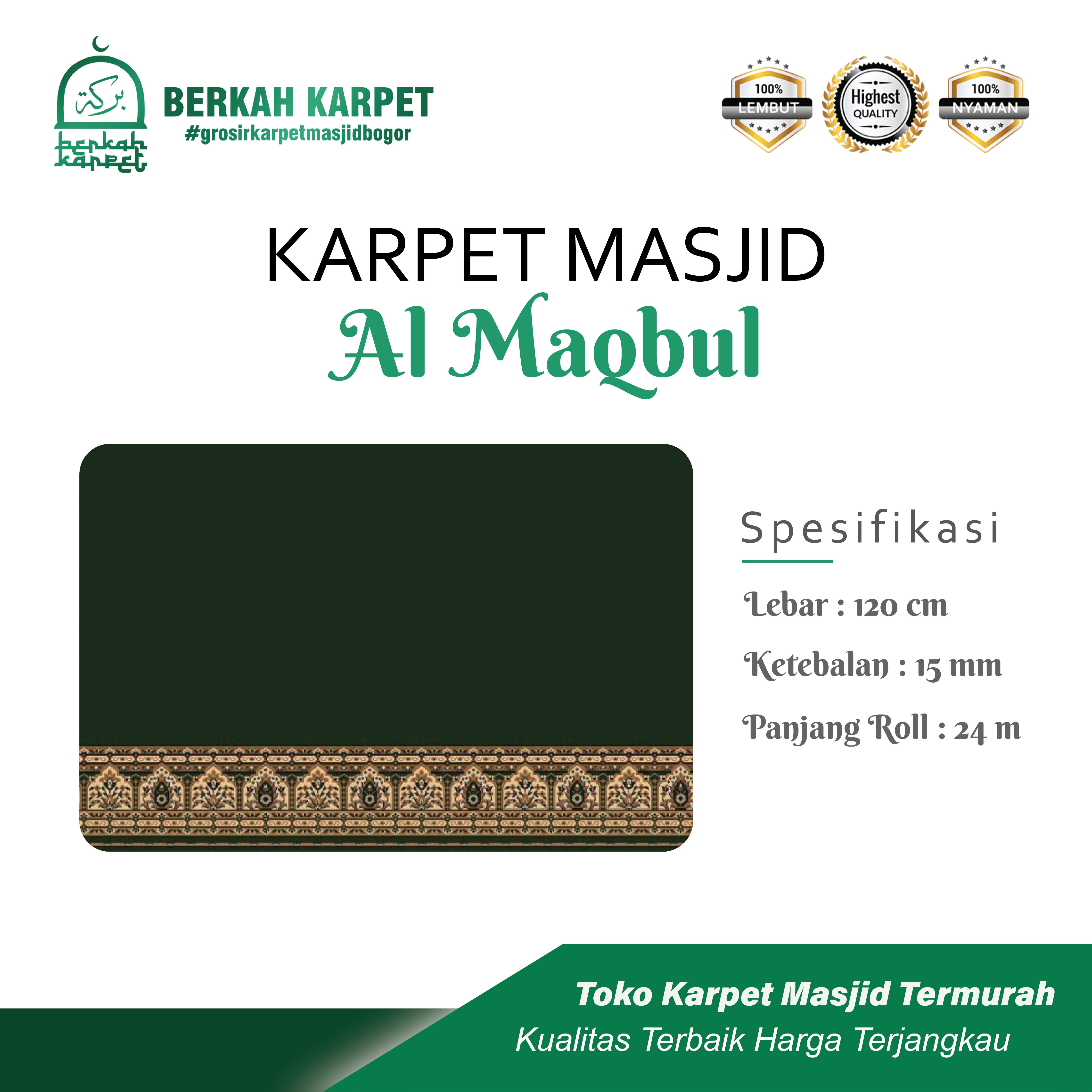 AL MAQBUL KARPET MASJID METERAN